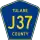 County Road J37 marker