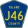 County Road J46 marker