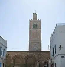 El Ksar Mosque dating from 12th century (with the exception of its minaret built 17th century)