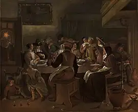 Twelfth-Night Feast, 1662, Museum of Fine Arts, Boston (54.102)