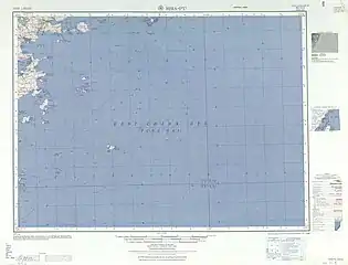 Map including Liang Island (labeled Lang Tao 浪島) (AMS, 1953)