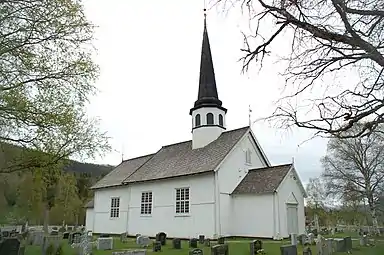 View of the village church