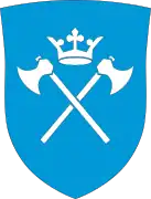 Coat of arms of Tysnes(1971-2019)