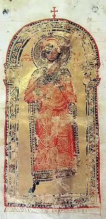 St. Boris-Michael, Prince and baptizer of Bulgaria.