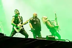 U.D.O. performing in 2019