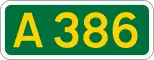 A386 shield