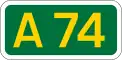 A74 shield