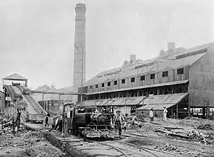 Union Minière du Haut Katanga mining facility at Elisabethville, 1917