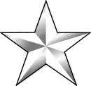 U.S. Navy, U.S. Coast Guard, U.S. PHS, U.S. NOAA rank insignia of a rear admiral (lower half)