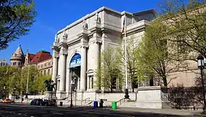 1929–1935: NY State Theodore Roosevelt Memorial (Arch, Entrance, & Hall), American Museum of Natural History, New York City