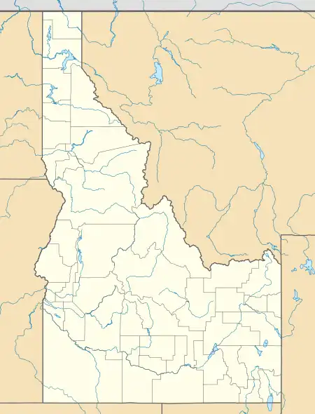 Highline Fire is located in Idaho