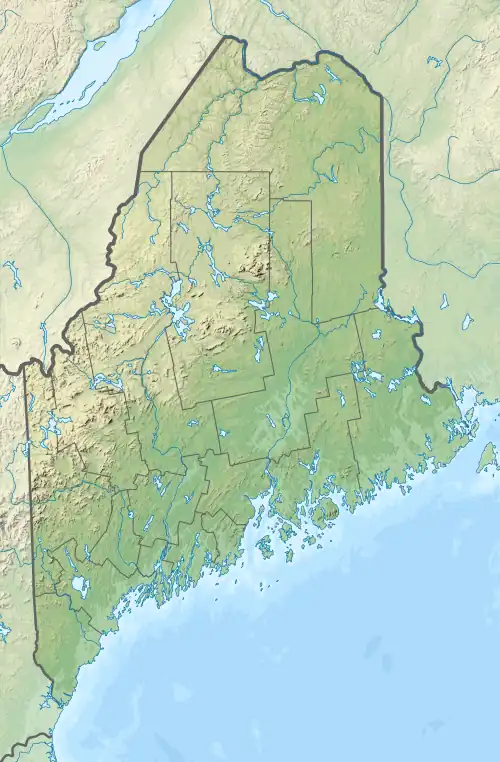 Long Lake is located in Maine