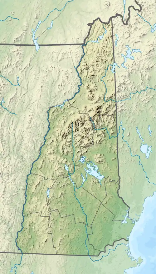 West Branch Souhegan River is located in New Hampshire