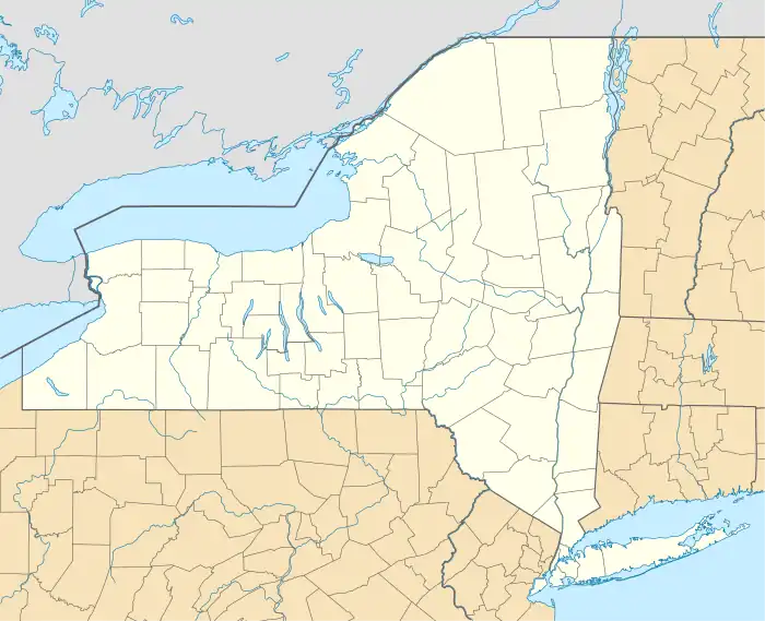 Potsdam is located in New York