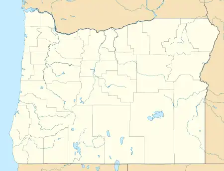 Dant, Oregon is located in Oregon