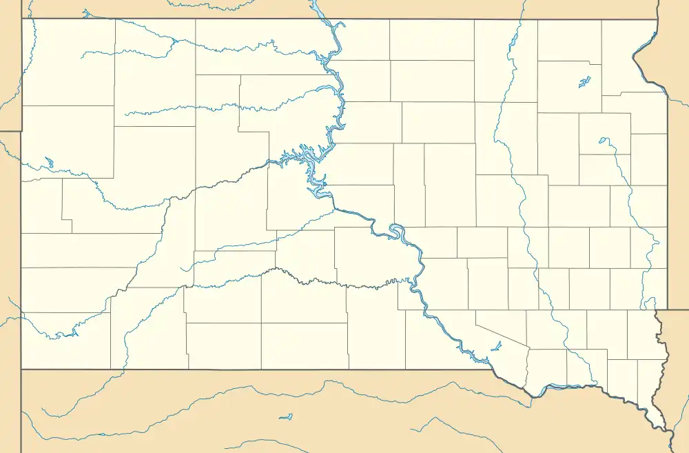 Mansfield is located in South Dakota