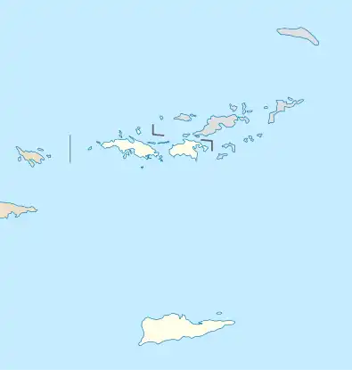 Leduck Island is located in the U.S. Virgin Islands