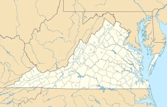 Abingdon is located in Virginia