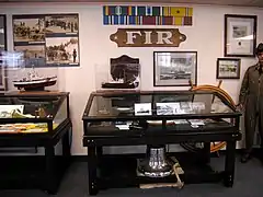 Fir exhibit at Coast Guard Museum Northwest