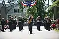 The 2nd MAW Band at Capron Park, Attleboro, Massachusetts.