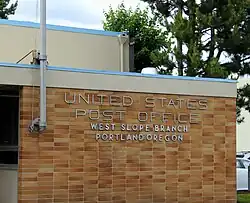 Post office in West Slope