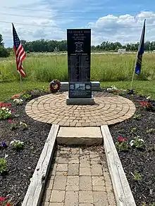 USS Frank E. Evans memorial - full memorial