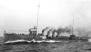 Balch during trials, 22 February 1914