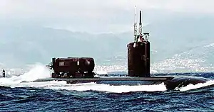 USS Charlotte (SSN-766) off the coast of Oahu