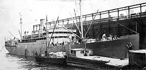 USS Henry R. Mallory in port, c.1918–19