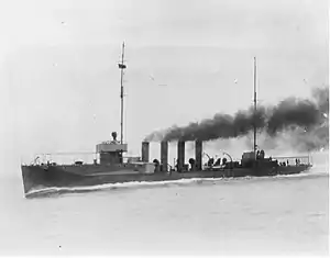 Lead ship of the O'Brien-class, USS O'Brien (DD-51)