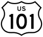 U.S. Route 101 marker