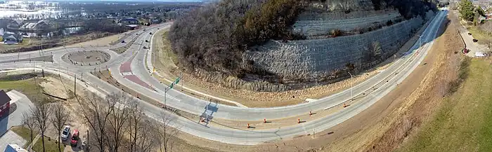 US 14-61 roundabout in La Crosse