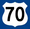 US 70 route marker