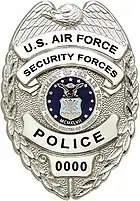 Badge of the Department of the Air Force Police