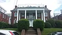 The St. Elmo Hall house at the University of Virginia.