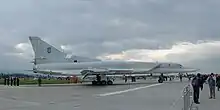 A Ukrainian Air Force Tu-22M3 at SIAD 2002 Air Show, Bratislava, Slovakia