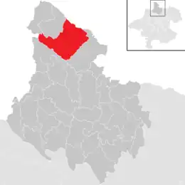 Location in the district