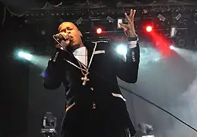 Ced-Gee performing on October 1, 2011 in Asbury Park, New Jersey.