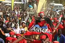 Image 25The Mwata Kazembe opens the Mutomboko ceremony (from Zambia)