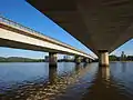 Commonwealth Avenue crossing Lake Burley Griffin at Commonwealth Avenue Bridge