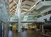 Hall of the Stockholm University Library