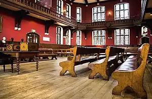 Image 69The Oxford Union debate chamber. Called the "world's most prestigious debating society", the Oxford Union has hosted leaders and celebrities. (from Culture of the United Kingdom)