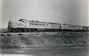 Union Pacific's General Electric steam turbine locomotives, circa April 1939