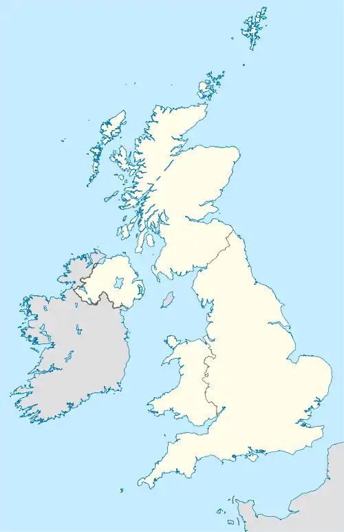 2006–07 Celtic League is located in the United Kingdom