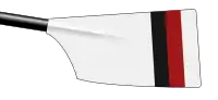 Image showing the rowing club's blade colours