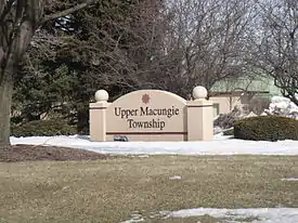 Township sign in Breinigsville in March 2014