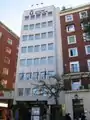 URJC Building located in Manuel Becerra Square in Madrid