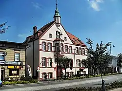 Town Hall in Czersk, seat of the gmina office