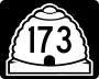 State Route 173 marker