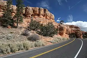 Image 26Utah State Route 12 through Red Canyon in Dixie National Forest (from Utah)